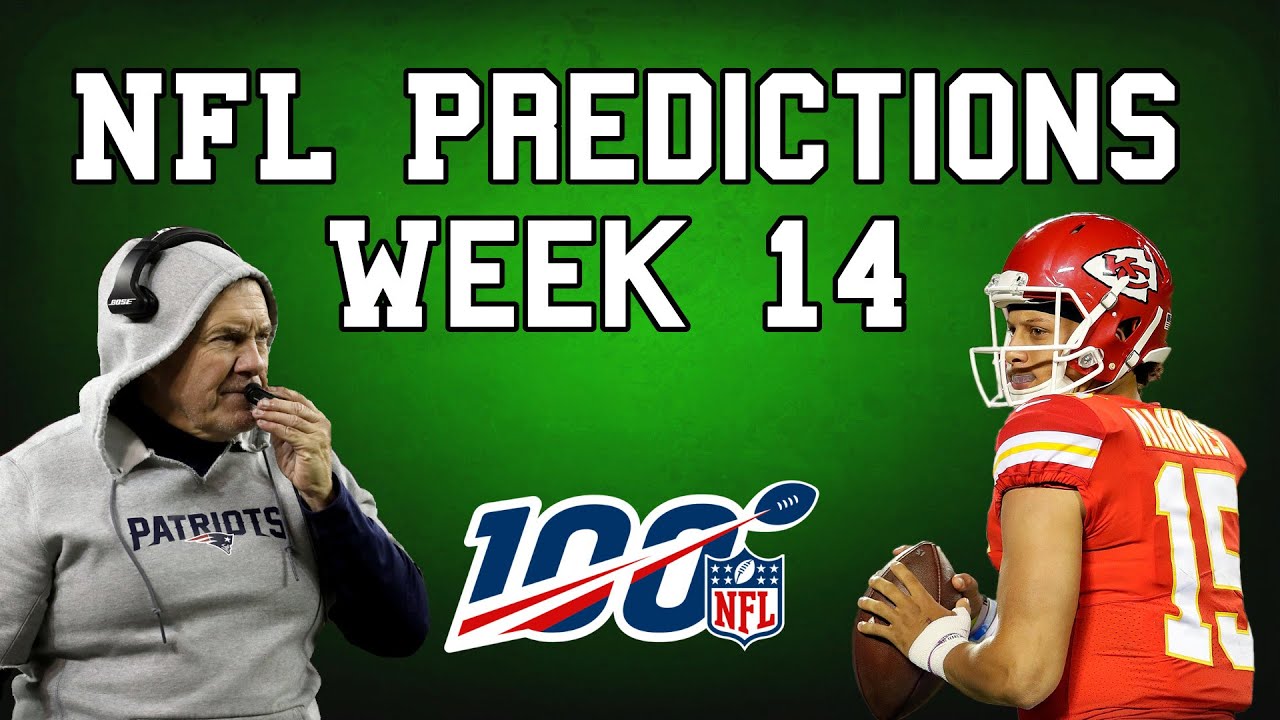 NFL Week 14 Predictions! NFL Week 14 Picks For The 2019 Regular Season ...