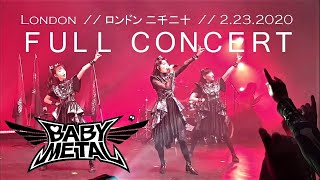 BABYMETAL ベビーメタル Live in London 2.23.20 - 60 cam compilation (HD).