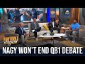 Bears' Matt Nagy won't end Justin Fields vs. Andy Dalton QB1 debate | Football Aftershow