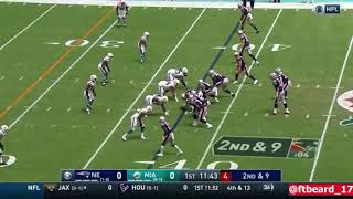 Antonio Brown First Drive Highlights | Patriots vs Dolphins