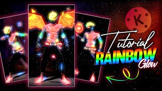 Make this RAINBOW Glow in KINEMASTER 🔥 | Just ONE CLICK Anmol Tech