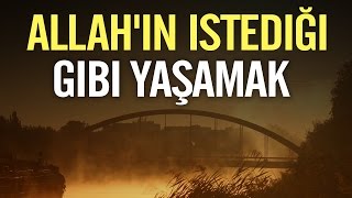 Allah'ın istediği gibi yaşamak - Nureddin Yıldız