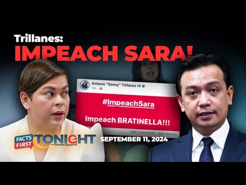 Trillanes: Impeach VP Sara Duterte