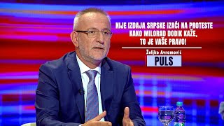 Željko Avramović: Niste izdajnici ako izađete na proteste kako Dodik kaže, to je vaše pravo || PULS