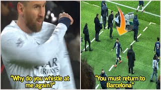 OMG‼ Messi was Whistled again by the Small Team Supporters Against Lyon