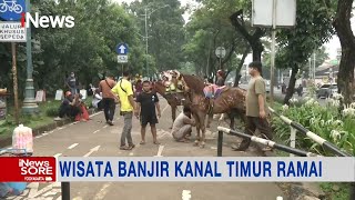 Akhir Pekan, Wisata Banjir Kanal Timur Ramai Pengunjung #iNewsSore 13/11