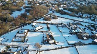 Flintshire | Wales | Second Snow Flight of 2023