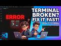 How to Fix & Solve VSCode Terminal Not Working & Opening Full Tutorial in 2026-27