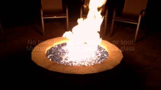 Why Using Fire Glass in Your Fire Pit is a Great Idea