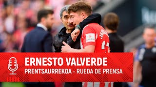 🎙 Ernesto Valverde | post Athletic Club 7-1 Real Valladolid | J25 LaLiga EA Sports