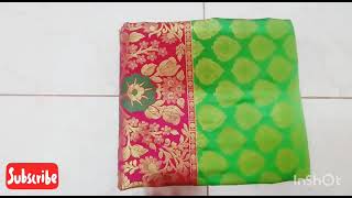 Pelli Pattu Saree | Beautiful Design \u0026 Colour