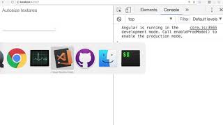 Angular Material 006 Auto resizing textarea
