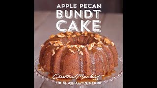 Apple Pecan Bundt Cake | Recipes | Central Market