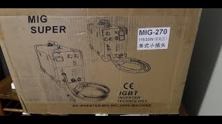 Vevor MIG MMA TIG 3 In 1 Mig Welder Welding Machine 270A MIG MMA Welder Combo IGBT INVERTER Review