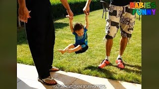 Funny Baby Scared Of Grass - Funniest Babies Videos 2019