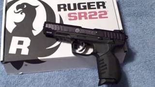 Ruger SR22 4.5 Inch Barrel Full Review \u0026 Shooting