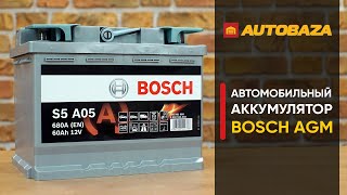 AGM аккумулятор Bosch. Как быстро разражается на морозе? Автомобильный аккумулятор Bosch 6СТ-60 AGM