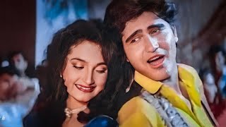 Ek Tere Hi Chehre Pe Pyar Aaya | 4k Video Song | Kumar Sanu, Anuradha Paudwal | Pyar Pyar (1993)❤️