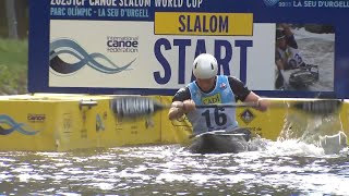 Finn Butcher New Zealand Semi Final / 2023 ICF Canoe-Kayak Slalom World Cup La Seu d'Urgell Spain