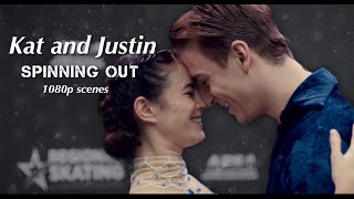 Kat & Justin scenes (Spinning Out) - 1080p