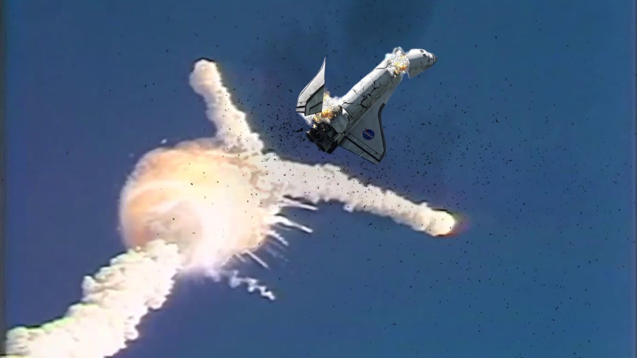 Space Shuttle Challenger Disaster Live [With Real Video] | Mayday: Air ...