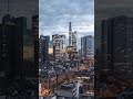 frankfurt skyline at night and day 😍 🌆 hyperlapse