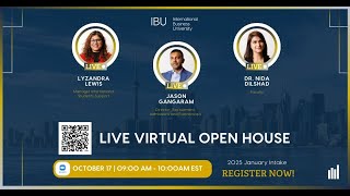 IBU Virtual Open House - November 2024