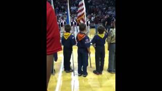 Nationl Anthem Buck's Game 2012