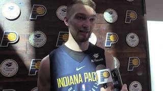 Sabonis Adjusting to New Environment in Indiana