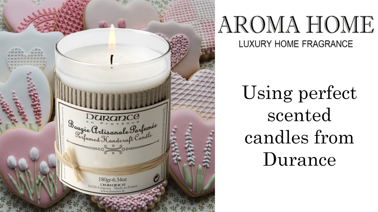 How To Use Scented Candles From Durance - YouTube