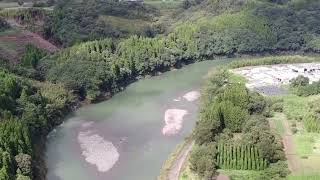 ドローン映像‼️7宮崎県延岡市北方町　角田地区〜笠下地区付近