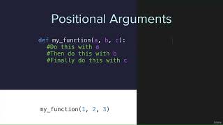 Positional vs. Keyword Arguments #python #pythonprogramming