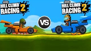 Hill Climb Racing 2 - Epic Battle FORMULA New Compilation 2017
