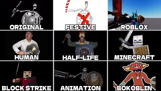 Skeleton Shield Meme All Version