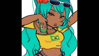 BRAZILIAN MIKU IN MY STYLE!! #aniamtionmeme #memeanimation #BRAZILIAN #MIKU #brazilianmiku #hatsune