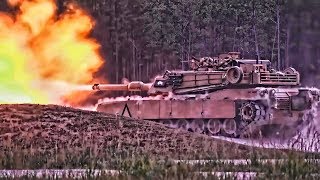 Camp Lejeune Tank Range • Marines Fire The M1A1 MBT