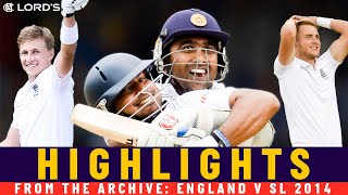 Root Double & Sangakkara Class in Last Over Thriller! | Classic Test | Eng v Sri Lanka 2014 | Lord's