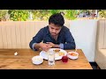 unlimited breakfast in anantapur pasupal inn matha multicusion restaurant in anantapur food vlog