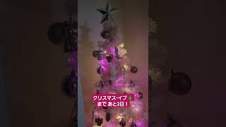 もうすぐクリスマス🎄私以外、みんな風邪だけど元気に迎えられるのだろうか！？？