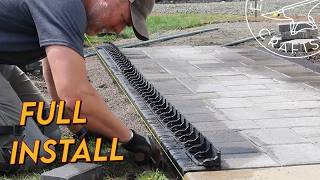 Nate Installing a Paver Patio