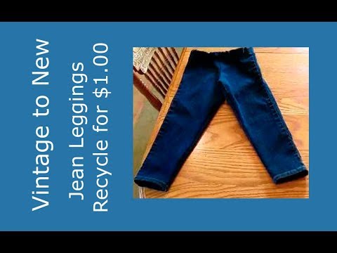 Remake / Recycle Jean Leggings for Toddler Remake / Recycle Jean Leggings for Toddler