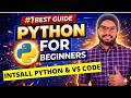 #8 How to Install Python & VS Code Editor? | Python Tutorials For Beginners