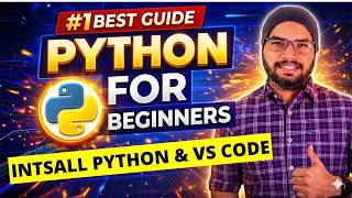 #8 How to Install Python & VS Code Editor? | Python Tutorials For Beginners