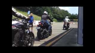 20140712Nasu Motor Sports Land test ride バイク試乗会