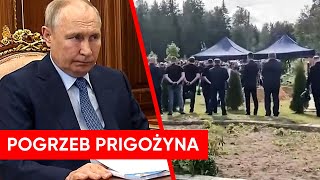 Pogrzeb Prigożyna. Putin był w tym czasie zajęty