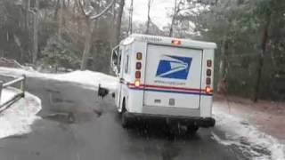 Turkey attacks mail truck on Cape Cod