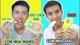 MÁY CHƠI GAME NHÀ GIÀU \u0026 ĐỒ CHƠI BẮN NƯỚC NHÀ NGHÈO - Con Nhà Giàu Chắc Gì Đã Sướng!??