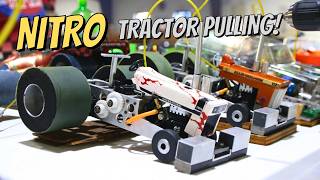 INSANE Micro Mini Tabletop Tractor Pulling on NITRO!