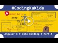 Angular 8/7 tutorial step by step | Data Binding