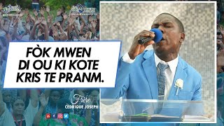 Fòk mwen di ou ki kote KRIS te pranm.. | Fr Cedrique JOSEPH